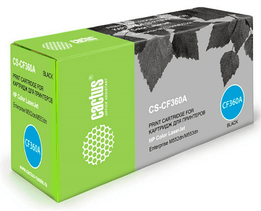 лазерный Cactus 360A черный (6000стр.) для HP CLJ M552dn/M553dn/M553N/M553x