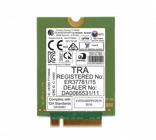 Модуль HP lt4120 мобильной широкополосной связи LTE/EV-DO/HSPA+