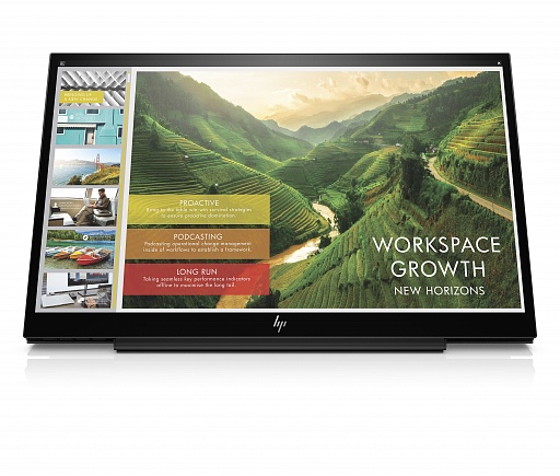 HP EliteDisplay S14 14" Portable Monitor + чехол-подставка