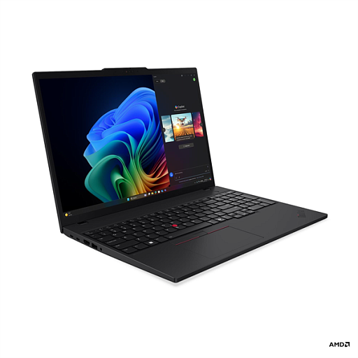 Ноутбук ThinkPad T16 AMD G4 16" WUXGA (1920x1200)IPS 400nits, Ryzen AI 7 PRO 350, 16GB DDR5 -5600, 512GB SSD M2, Radeon 860M, WiFi7,BT, TPM2.0,  86Wh , Win 11 Pro ENG, 1,9 kg, 1y,