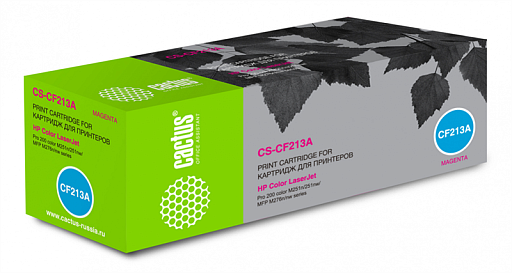лазерный Cactus 213A пурпурный (1800стр.) для HP LaserJet Pro 200 M251/M276 лазерный Cactus 213A пурпурный (1800стр.) для HP LaserJet Pro 200 M251/M276