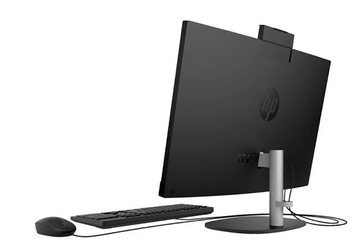Моноблок HP  24-cr1007ci  NT 24" FHD(1920x1080) Intel Ultra5-125U, 16GB DDR5 5600 (1x16GB), SSD 512Gb,  Intel Iris XE Graphics, noDVD, ENG/RU kbd&mouse wired, HD Webcam,   (незначительное повреждение коробки)