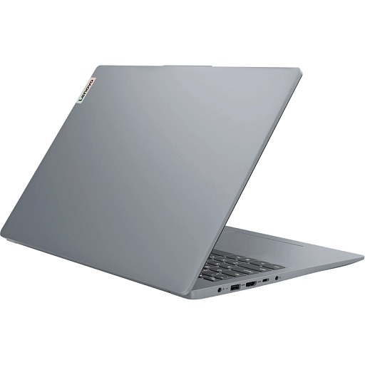 Lenovo IdeaPad Slim 3 16IAH8 16"(1920x1200 IPS)/Intel Core i5 12450H(2Ghz)/16384Mb/512SSDGb/noDVD/Int:Intel UHD Graphics/Cam/BT/WiFi/47WHr/war 1y/1.74kg/arctic grey/noOS + 65W, RU kbd