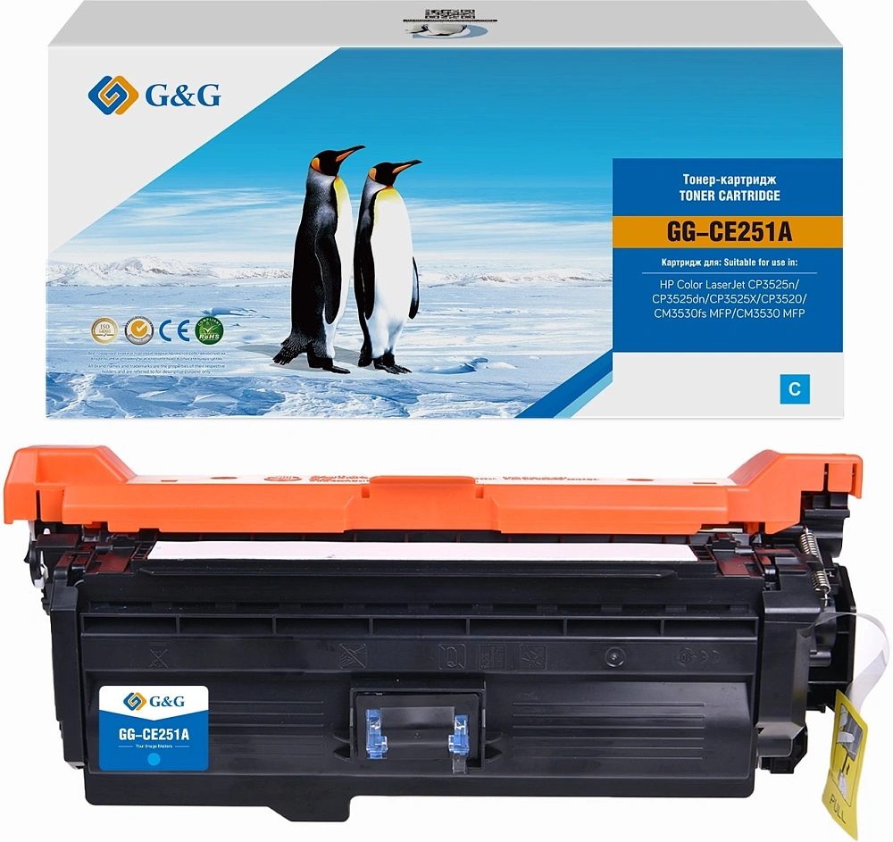 лазерный G&G 251A голубой (7000стр.) для HP CLJ CP3525n/CP3525dn/CP3525X/CP3520/CM3530fs MFP/CM3530 MFP лазерный G&G 251A голубой (7000стр.) для HP CLJ CP3525n/CP3525dn/CP3525X/CP3520/CM3530fs MFP/CM3530 MFP