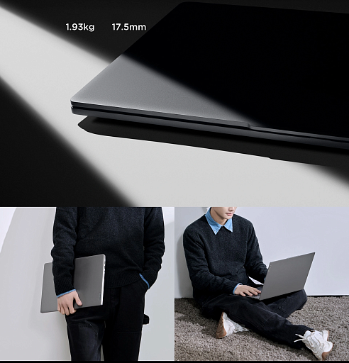 Lenovo Xiaoxin Pro16 IRH8 Core i7 13620H 16Gb SSD1Tb Intel UHD Graphics 16" IPS 2.5K (2560x1600) Windows 11 Home grey WiFi BT Cam