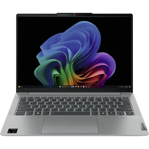 Lenovo IdeaPad Slim 5 14Q8X9 14"(1920x1200 IPS)/Qualcomm Snapdragon X1P-42-100(3.4Ghz)/16384Mb/512PCISSDGb/noDVD/Int:Adreno X1-85/Cam/BT/WiFi/57WHr/war 1y/1.48kg/cloud grey/Win11Home + 65W, RU kbd