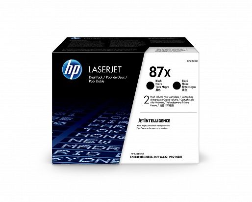 HP 87X Black 2-pack (CF287XD)