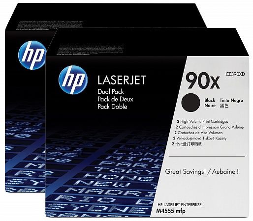 HP 2-pack 90X black (CE390XD)