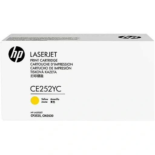 HP 504A Contractual Yellow Optimized Original LaserJet Toner Cartridge