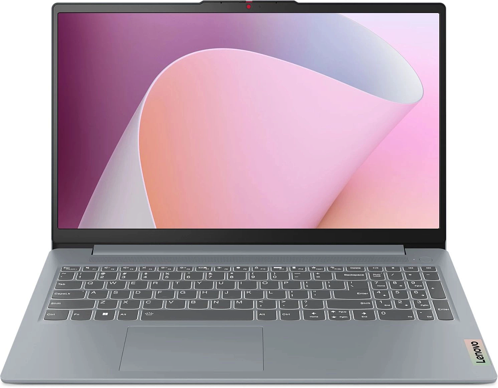 Lenovo IdeaPad Slim 3 15AMN8 Ryzen 5 7520U 8Gb SSD512Gb AMD Radeon 610M 15.6" IPS FHD (1920x1080) без ОС grey WiFi BT Cam