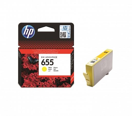 HP 655 Yellow (CZ112AE)