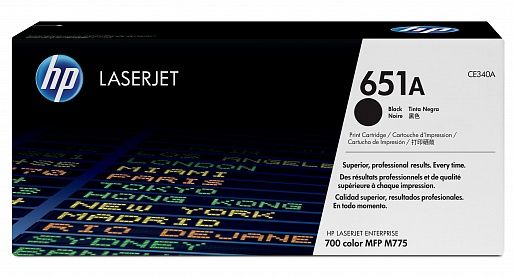 HP 651A black (CE340A)