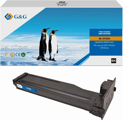 лазерный G&G 256X черный (13700стр.) для HP LJ MFP M436n