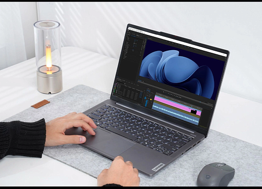 Lenovo Xiaoxin Pro14 AHP9 Ryzen 7 8745H 24Gb SSD1Tb AMD Radeon 780M 2Gb 14" OLED 2.8K (2880x1800) Windows 11 Home grey WiFi BT Cam