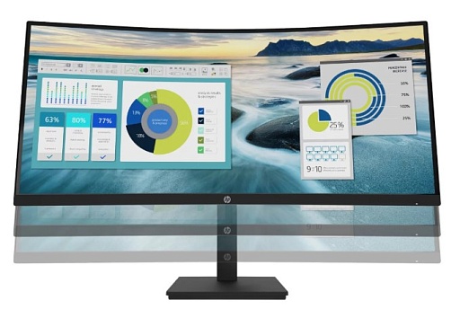 Монитор HP 34" P34hc G4 черный VA 21:9 HDMI матовая HAS 250cd 178гр/178гр 3440x1440 DP 2K USB 10.51кг