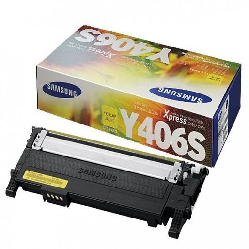 Картридж Samsung CLT-Y406S желтый 1000 страниц
