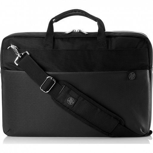 Case HP Pavilion Accent Briefcase 15 Black/Silver cons