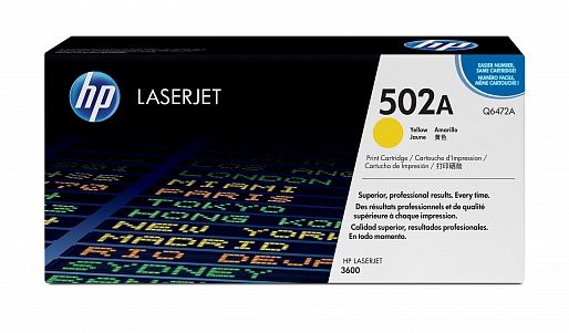 HP 502A yellow