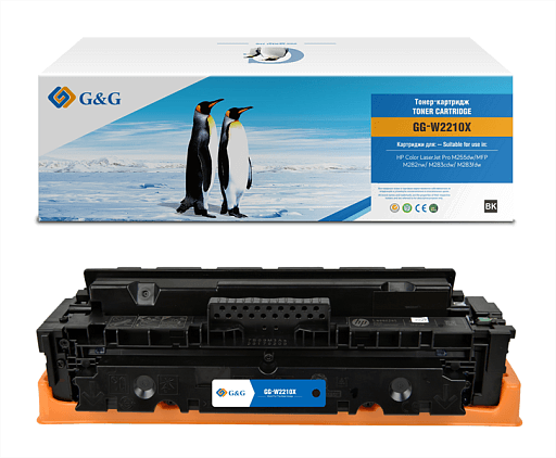 лазерный G&G GG-W2210X черный (3150стр.) для HP M255/MFP M282/M283