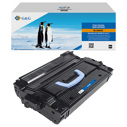лазерный G&G 543X черный (30000стр.) для HP LJ 9000/9040/9050