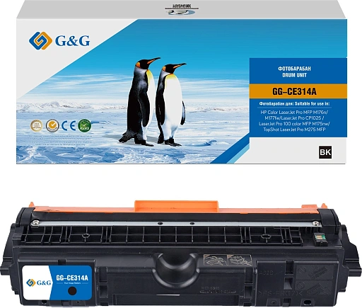 блок фотобарабана G&G Universal 314A цветной (14000стр.) для CLJ Pro MFP M176n/M177fw/CP1025 /100 color MFP M175nw/TopShot M275 MFP HP