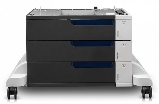 З лотка для бумаги по 500 листов и подставка для HP Color LaserJet