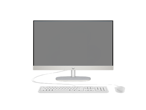 Моноблок HP 24-CR0255NH  NT 24" FHD(1920x1080) Intel Core i7-1355U, 16GB DDR4-3200 (2x8GB), SSD 512Gb,  Intel Internal Graphics, noDVD, ENG kbd&mouse wired, HD Webcam,  Shell White, FreeDOS, 1Y Wty