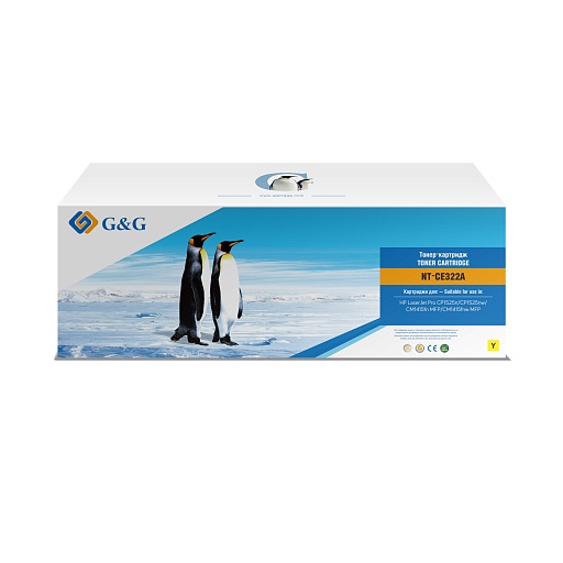 лазерный G&G 322A желтый (1300стр.) для HP LJ Pro CP1525n/CP1525nw/CM1415fn MFP/CM1415fnw MFP