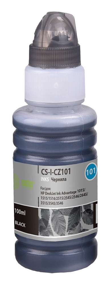 чернила Cactus CZ101 черный (100мл) для HP Deskjet Ink Advantage 1015/1515/2515/2545 чернила Cactus CZ101 черный (100мл) для HP Deskjet Ink Advantage 1015/1515/2515/2545
