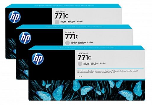 HP 3-pack 771C light gray (B6Y38A)
