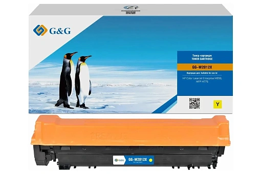 лазерный G&G GG-W2012X W2012X(659X) желтый (29000стр.) для HP CLJ Ent M856/MFP M776 лазерный G&G GG-W2012X W2012X(659X) желтый (29000стр.) для HP CLJ Ent M856/MFP M776