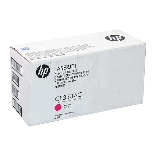  HP 654A Magenta LaserJet Contract Toner Cartridge