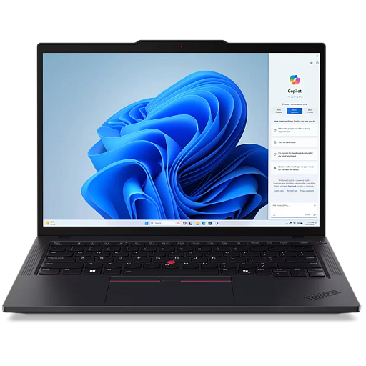 Lenovo ThinkPad T14 G5 14" WUXGA IPS, Intel Core Ultra 5 125U, 16Gb, 512Gb SSD, 5mp Cam, 4 Cell 52.5 Whr, no OS, черный