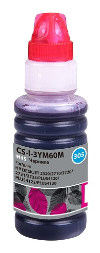 чернила Cactus 305 пурпурный (100мл) для HP DeskJet 2710/2120/2721/2722/2723