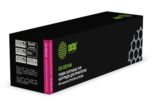 лазерный Cactus 313A пурпурный (1000стр.) для HP LaserJet CP1012Pro/CP1025