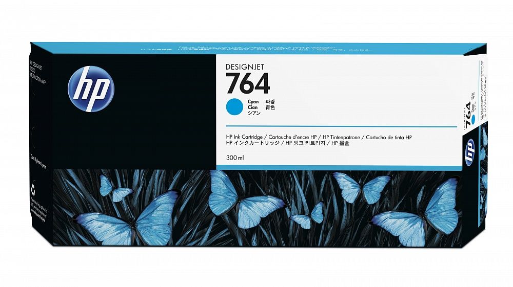 HP 764 cyan (C1Q13A) HP 764 cyan (C1Q13A)