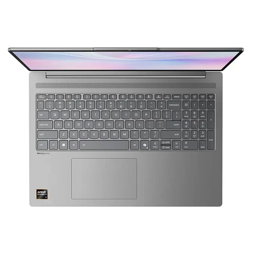 Lenovo IdeaPad Slim 5 16AKP10 16"(2880x1800 OLED)/AMD Ryzen AI 7 350(2Ghz)/16384Mb/512PCISSDGb/noDVD/Int:AMD Radeon 860M/Cam/BT/WiFi/80WHr/war 1y/1.76kg/luna grey/noOS + 100W, RU kbd