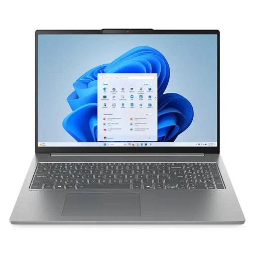 Lenovo IdeaPad Slim 5 16AKP10 16"(2880x1800 OLED)/AMD Ryzen AI 7 350(2Ghz)/16384Mb/512PCISSDGb/noDVD/Int:AMD Radeon 860M/Cam/BT/WiFi/80WHr/war 1y/1.76kg/luna grey/noOS + 100W, RU kbd