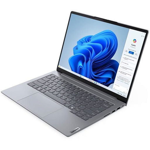 Ноутбук/ Lenovo ThinkBook 14 G7 ARP 14" WUXGA IPS, AMD R7 7735HS, 16GB, 512GB SSD, 45Wh, AMD Radeon 680M, FHD Cam, Wi-Fi 6E802.11ax 2x2+BT5.3, FP, BKLT KB US-ENG, Win 11 Pro, 1Y, Cosmic Blue 21MV00AYUS