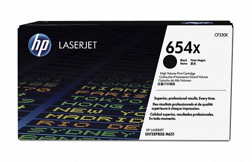 HP 654X black (CF330X)