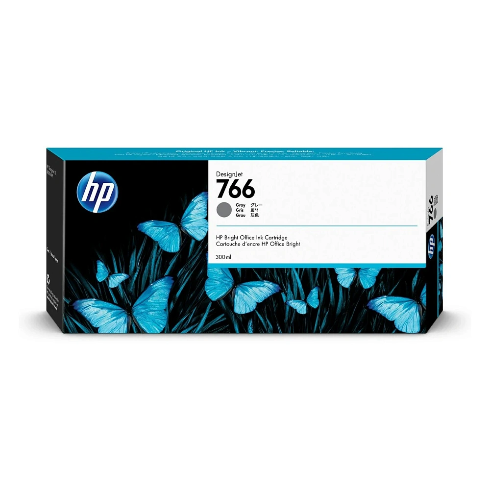 HP 766 300-ml Gray InkCrtg HP 766 300-ml Gray InkCrtg