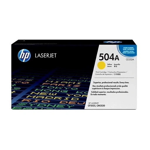 HP 504A Yellow Original LaserJet Toner