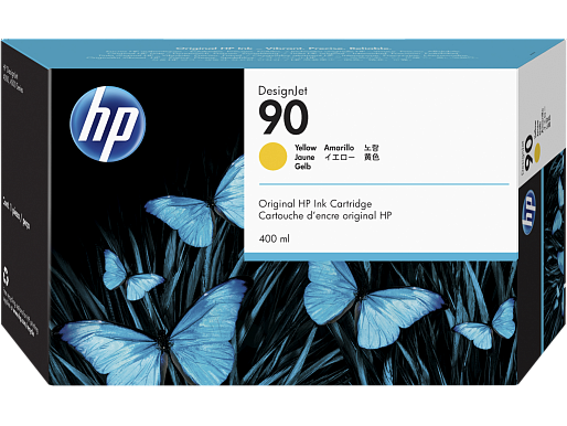 HP 90 Yellow 3-pack 400 ml (C5085A)