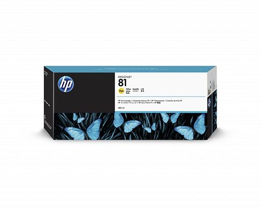 HP 81 Yellow (680ml) HP 81 Yellow (680ml)