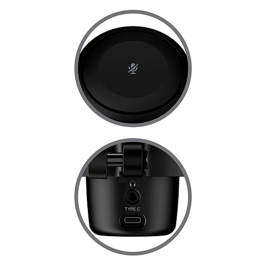 Микрофон HyperX DuoCast Black