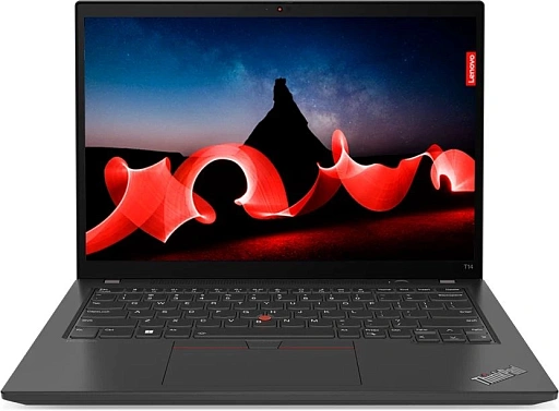 Lenovo ThinkPad T14 G4 Core i7 1355U 16Gb SSD512Gb Intel Iris Xe graphics 14" IPS WUXGA (1920x1200) без ОС black WiFi BT Cam