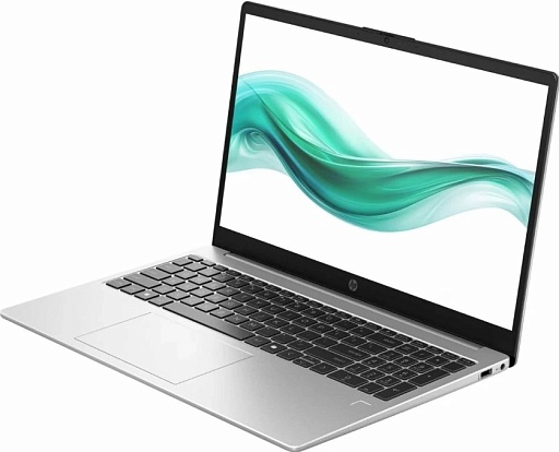 Ноутбук HP 250R G10 Core 3 100U 8Gb SSD512Gb Intel Graphics 15.6" FHD (1366x768)/ENGKBD без ОС dk.silver WiFi BT Cam (C91W6AT)