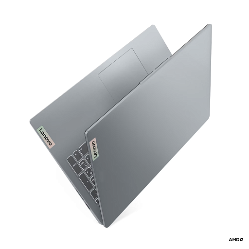 Lenovo IdeaPad Slim 3 15AMN8 Ryzen 5 7520U 8Gb SSD512Gb AMD Radeon 610M 15.6" IPS FHD (1920x1080) без ОС grey WiFi BT Cam