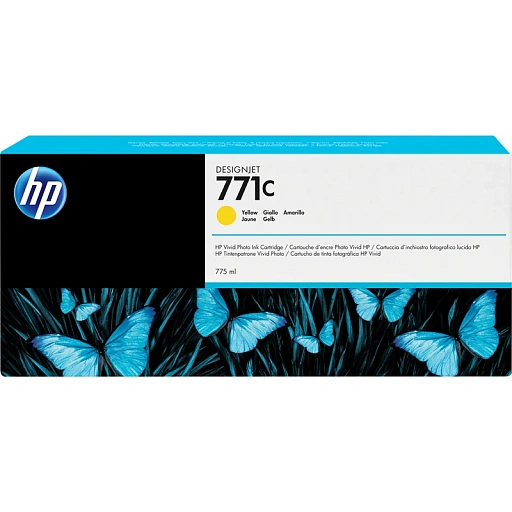 HP 771C 775ml Yellow Ink Cartridge