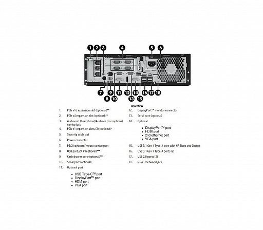 Торговый терминал POS HP Flex Pro-C